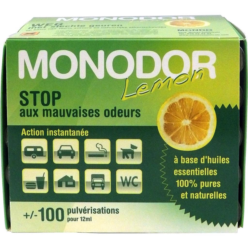 MONODOR MINI SPRAY LEMON 30x12ML + PRESENTOIR
