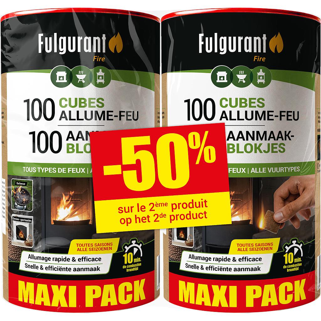 DUO PACK -50% - Fulgurant 100 Aanmaakblokjes